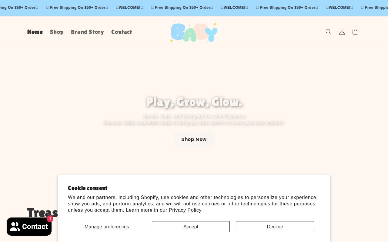 The Good Kiddy Collection website preview