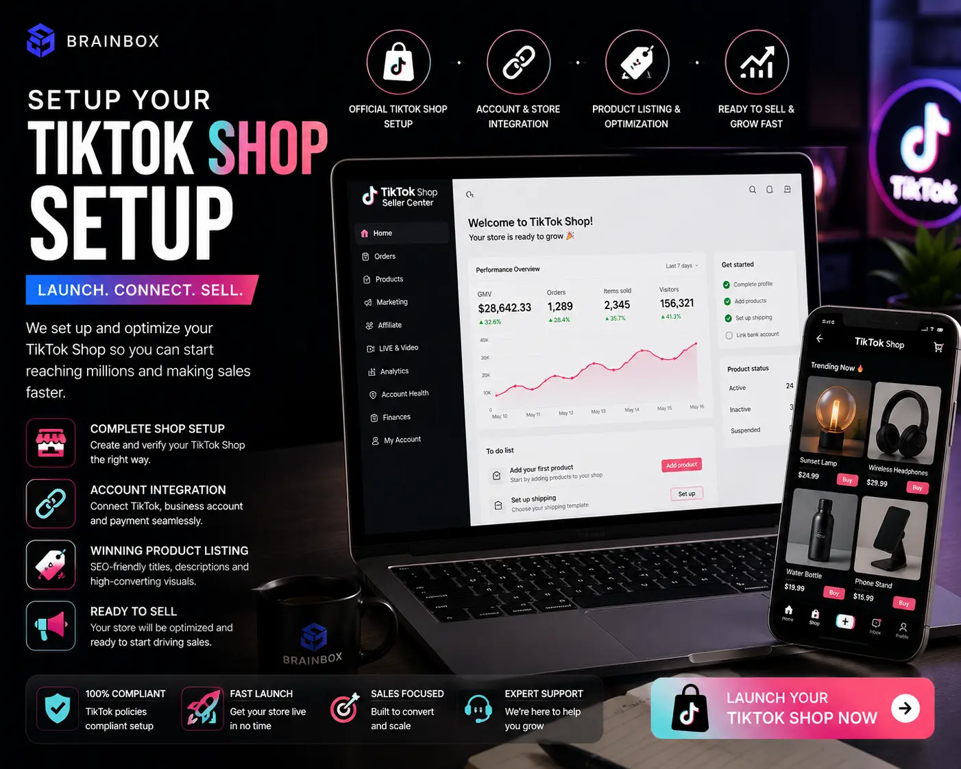 TikTok Shop Setup
