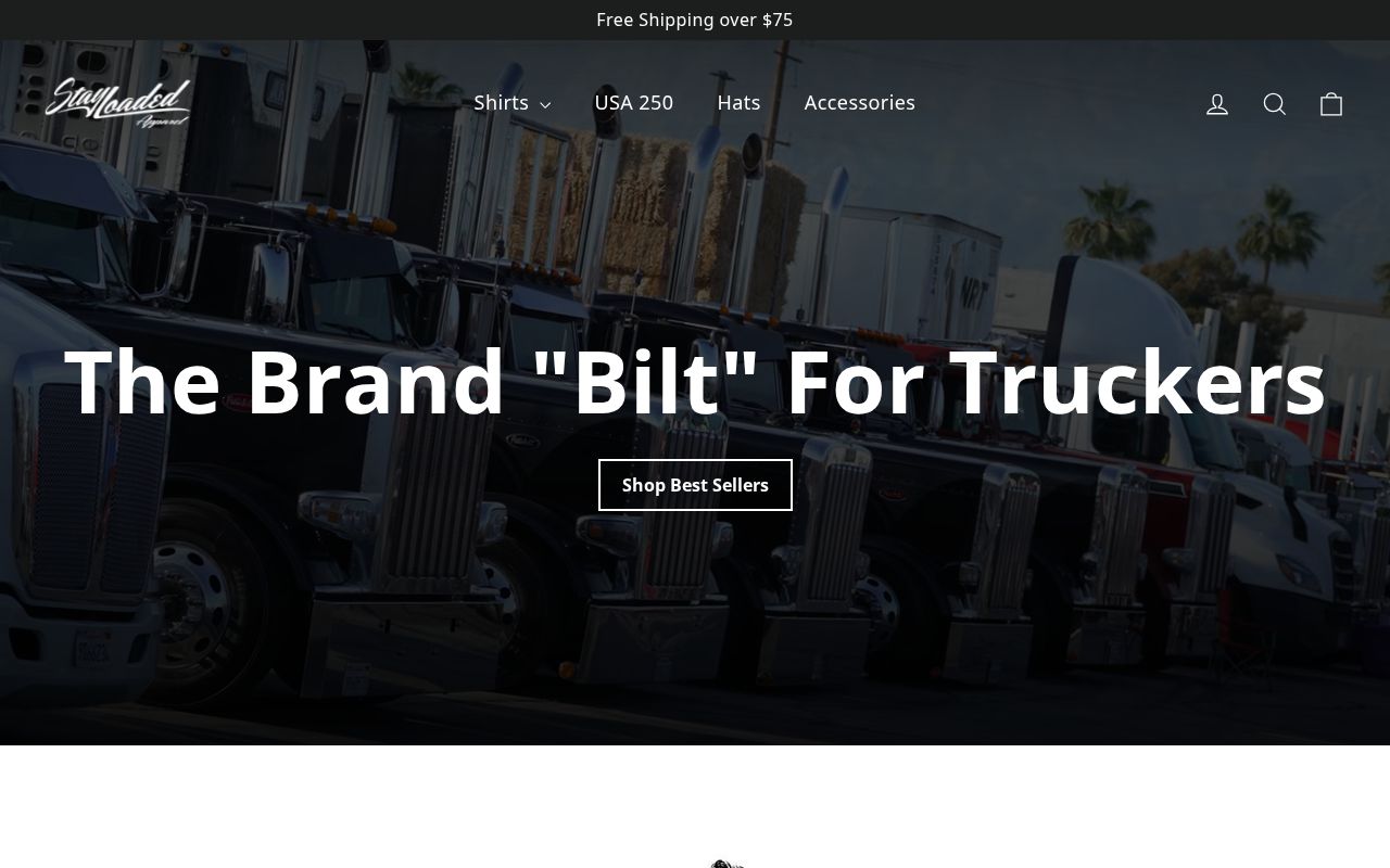 Stay Loaded website preview