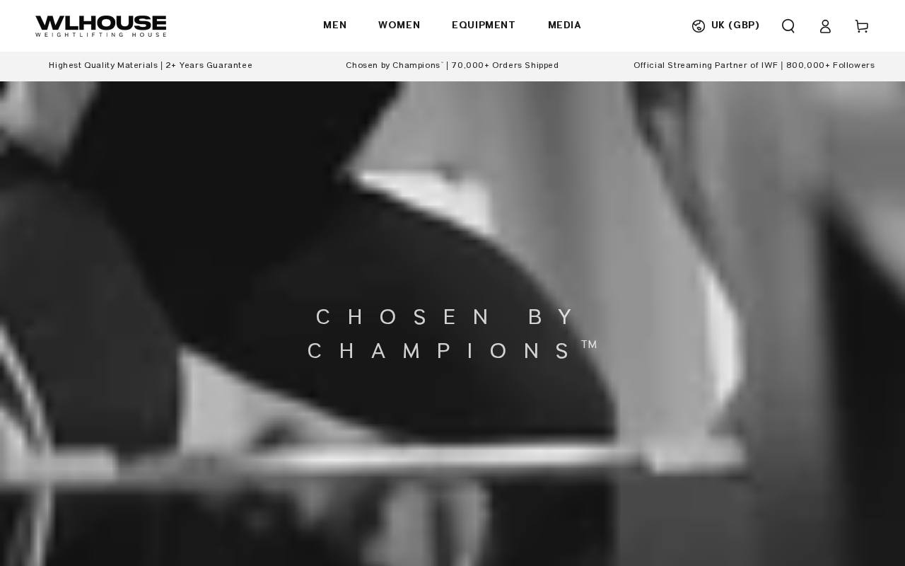 Weightlifting House UK website preview
